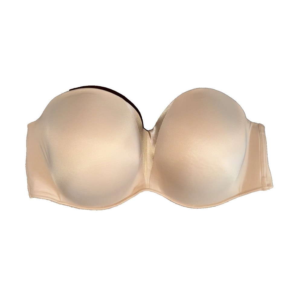 Soma Stunning Starlet Strapless Bra 44DDD Beige Nude Full Coverage Shaping Bra